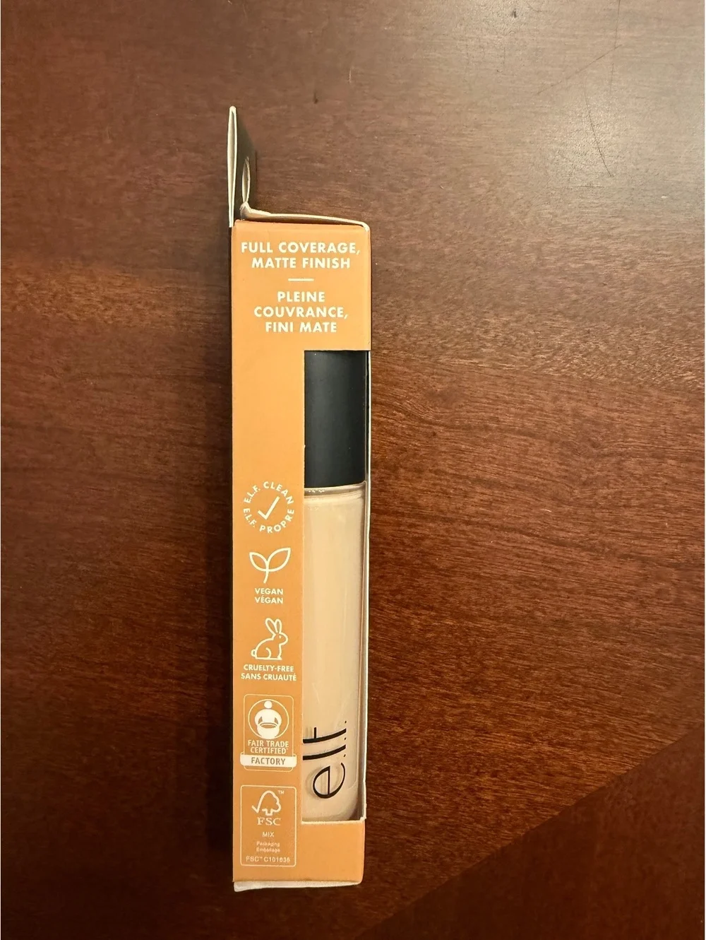 e.l.f. 16HR Camo Concealer Full Coverage Matte Finish Medium Peach 0.2 FL OZ